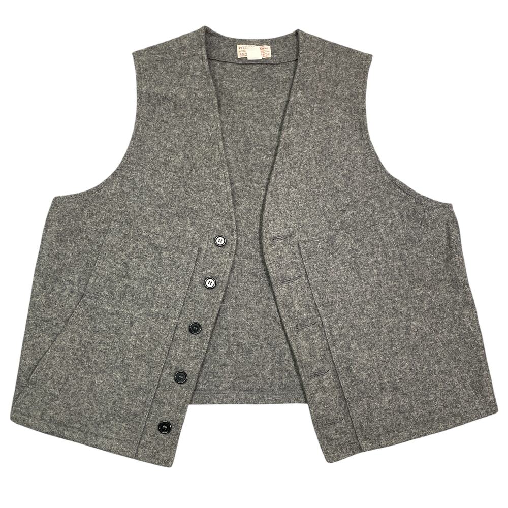 Vintage 90s Filson Mackinaw Wool Hunting Vest